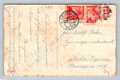 Children in traditional costumes Protectorate 1940 (M2500)