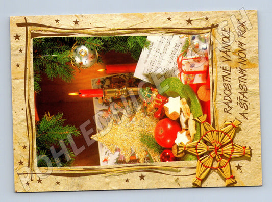 Pohlednice Vánoční aranžmá 2005 (M25002)
