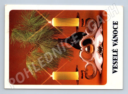 Pohlednice Vánoční motiv 1985 (M25187)