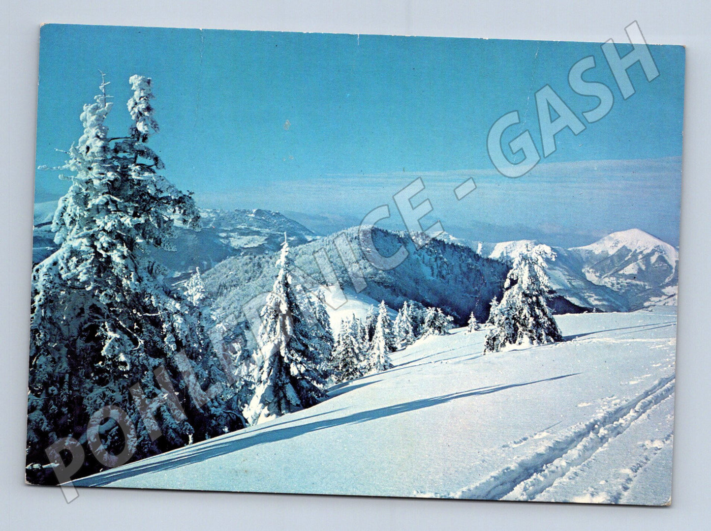 Pohlednice Slovensko zasněžené hory Vánoce 1968 (M25233)