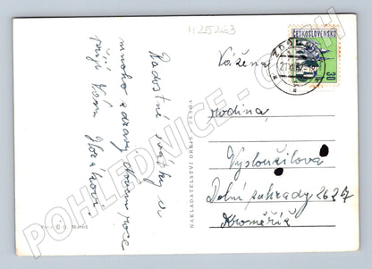 Pohlednice Vánoční a Novoroční svíčky Orbis (M25263)