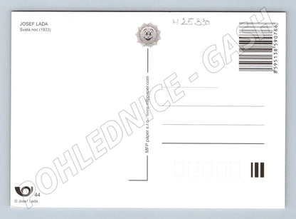 Pohlednice Josef Lada Svatá noc Vánoce 1933 (M25330)