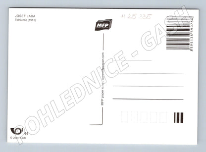 Pohlednice Vánoční Josef Lada České Vánoce (M25335)