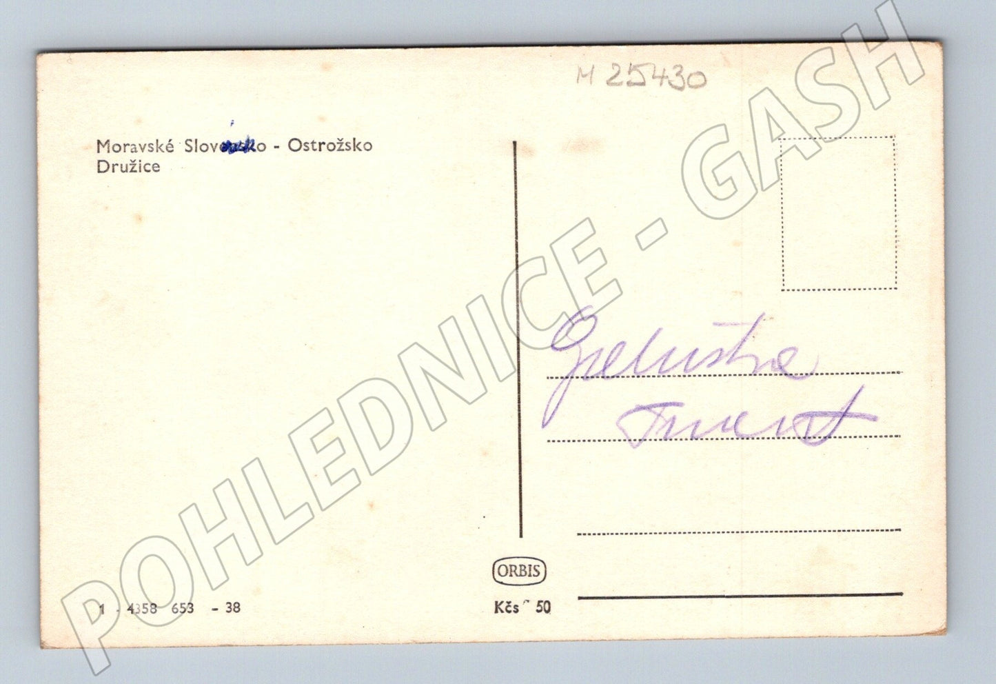 Pohlednice Moravské Slovácko Ostrožsko družice v kroji (M25430)
