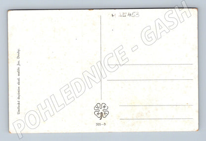 Pohlednice Vánoční zimní scéna Jos. Douba (M25453)