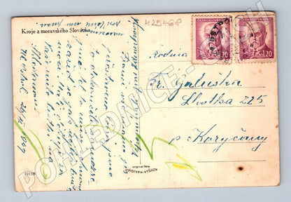Pohlednice Kroje z moravského Slovácka (M25468)