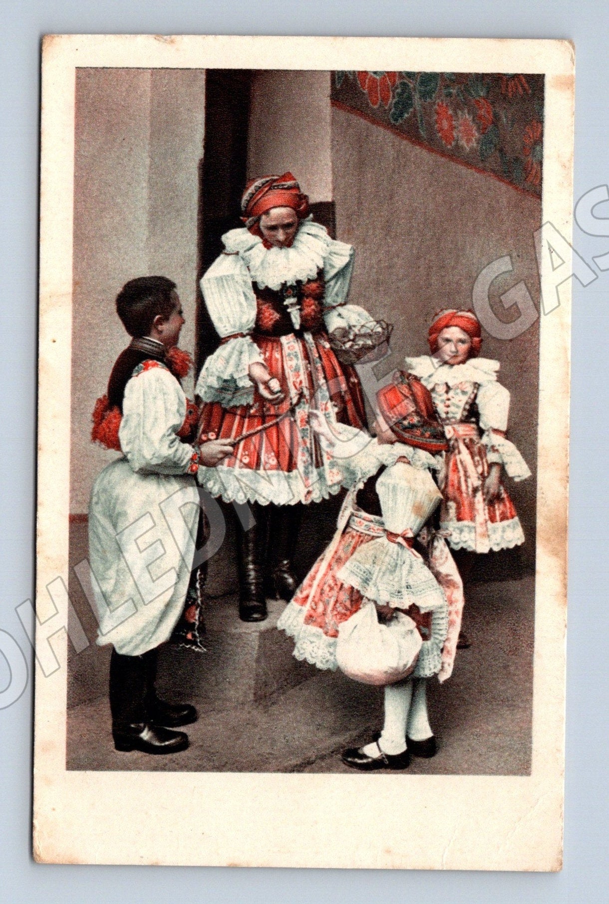 Pohlednice Československo etnografie 1920 (M25470)
