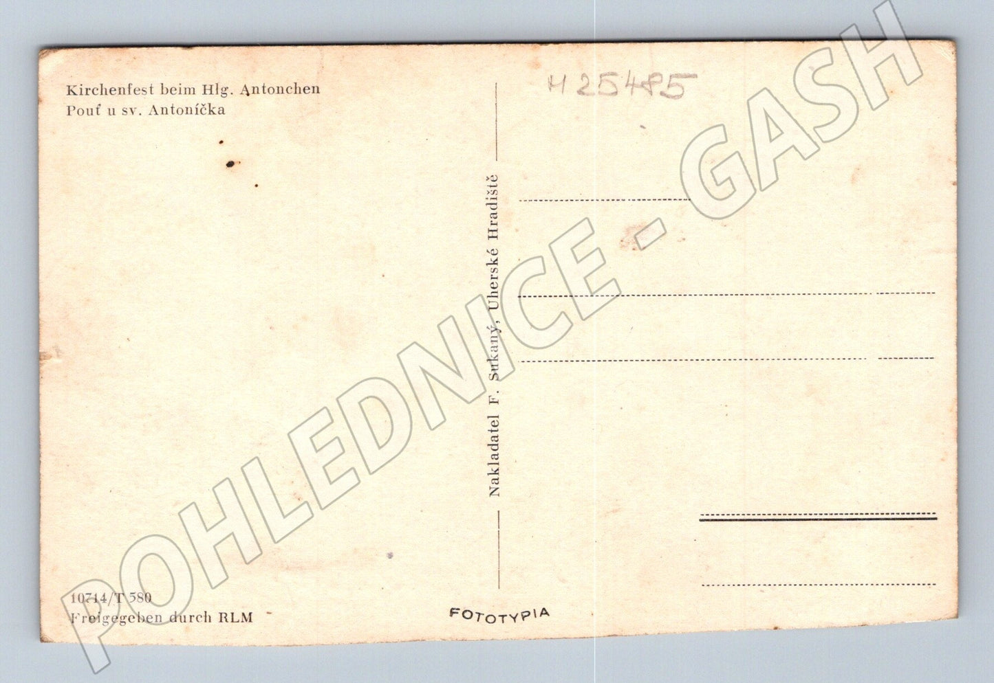Pohlednice Uherské Hradiště Pouť u sv. Antonička (M25485)
