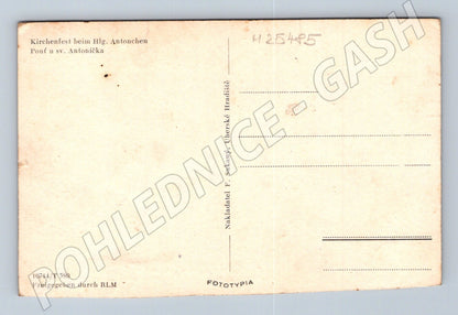 Pohlednice Uherské Hradiště Pouť u sv. Antonička (M25485)
