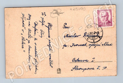 Pohlednice děti v krojích velikonoce 1930 (M25490)