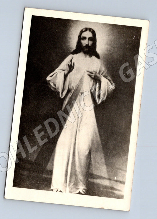Stará fotografie náboženský motiv Ježíš Kristus (M25498)
