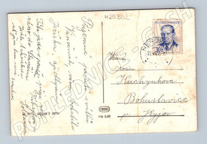 Pohlednice Československo Novoroční horská krajina 1948 (M25502)