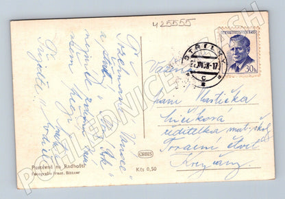 Pohlednice Pustevny na Radhošti Vánoce 1938 (M25555)