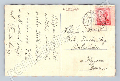 Pohlednice zimní horská krajina 1933 (M25578)