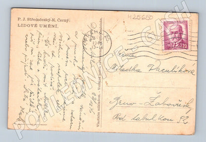 Pohlednice Československo Novoroční motiv 1940 (M25650)