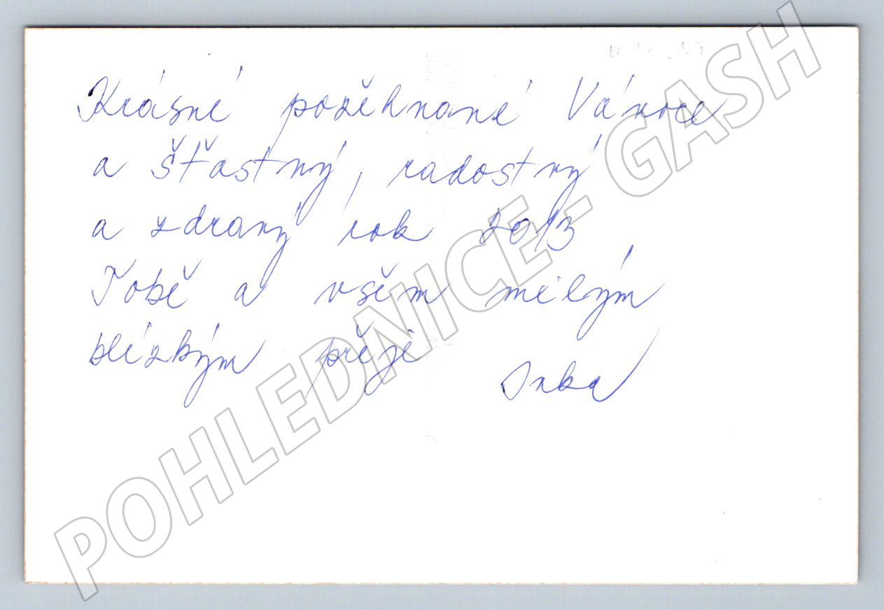 Postcard winter landscape large format (M2569)