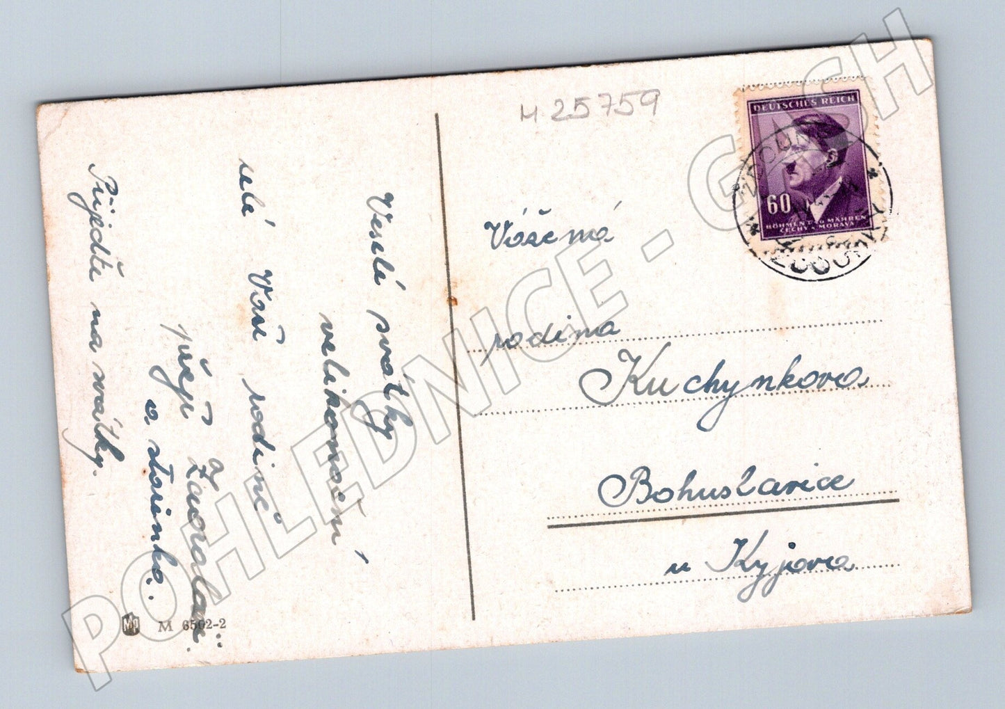 Pohlednice Velikonoce český kroj vejce 1940 (M25759)