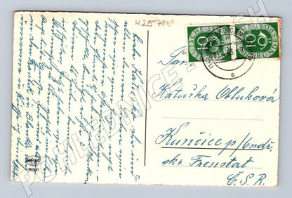 Pohlednice Velikonoční motiv narcisy 1940 (M25788)