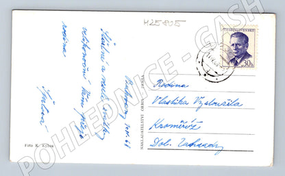 Pohlednice Velikonoční vajíčka a kočičky 1963 (M25805)