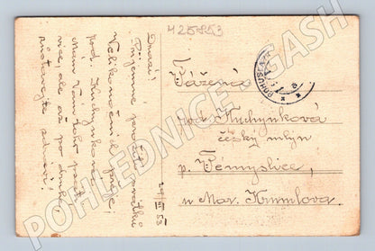 Pohlednice Velikonoční motiv 1953 (M25853)