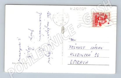 Pohlednice květiny Srdečné přání 1970 (M25869)