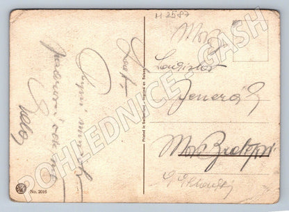 Postcard A. Gastroger Bouquet of roses (M2587)