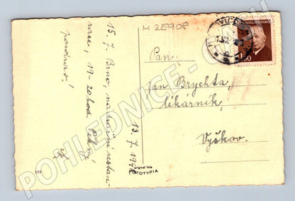 Pohlednice kytice ve váze 1944 (M25908)