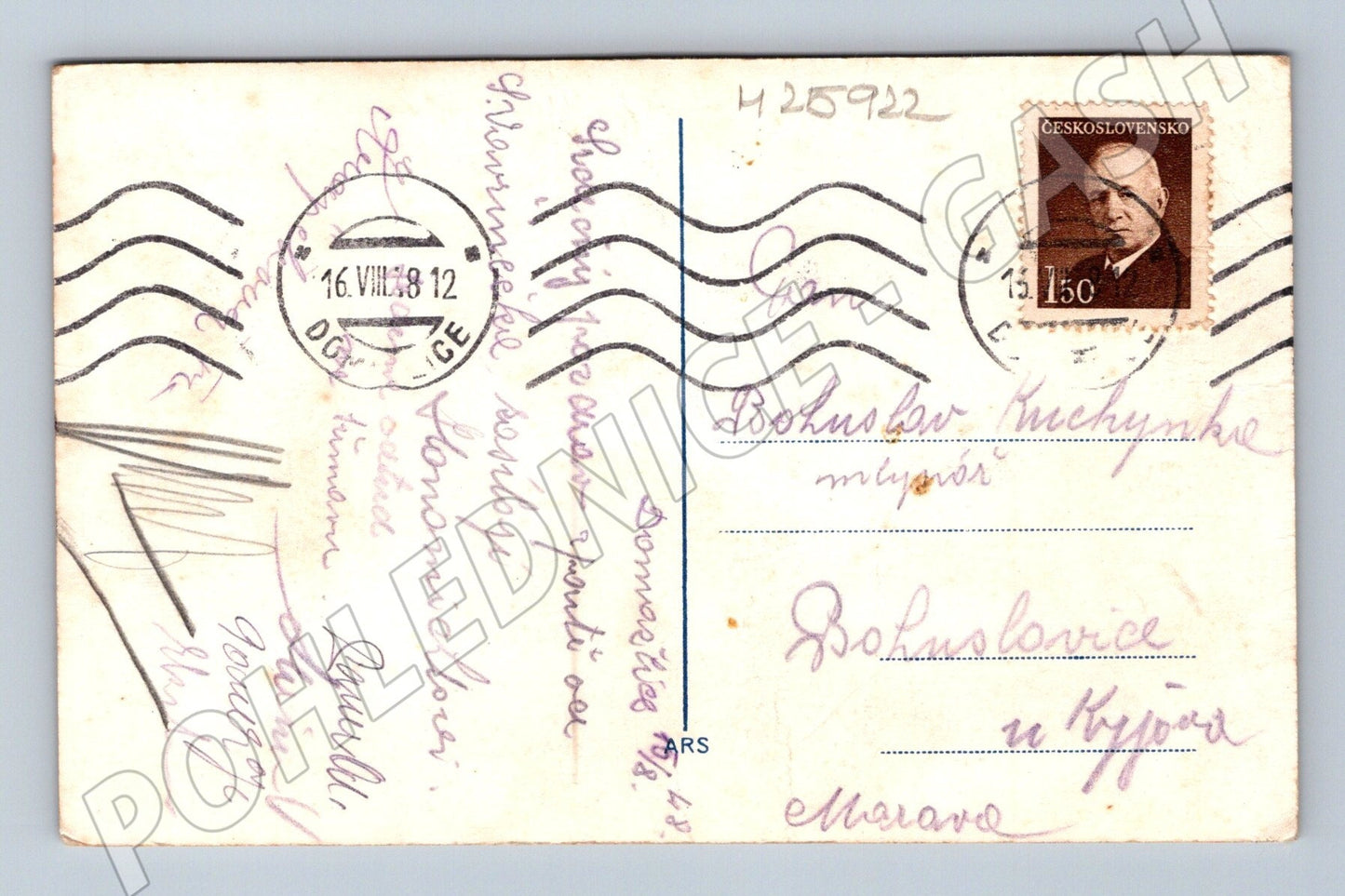 Pohlednice Svatý Varrunec náboženský motiv 1912 (M25922)