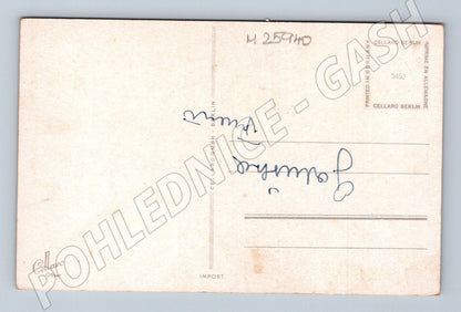 Pohlednice Německo váza s květinami (M25940)
