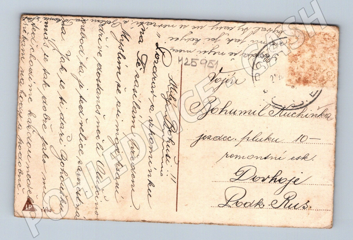 Pohlednice Rusko kytice květin (M25951)