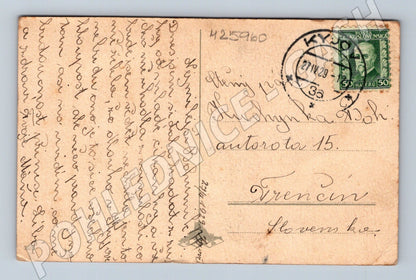 Pohlednice Vyznání lásky děti 1929 (M25960)