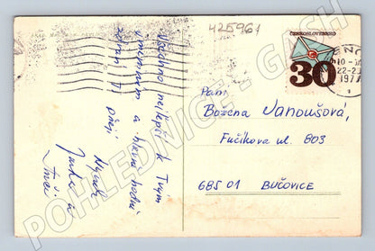 Pohlednice dítě s květinami Srdečné přání 197x (M25961)
