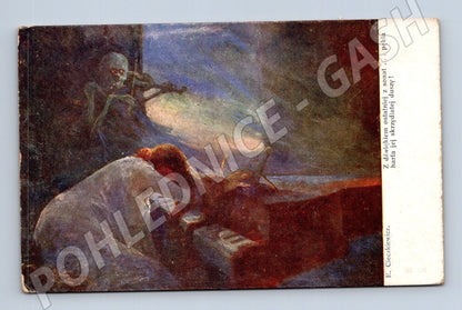 Pohlednice Polsko umělecký motiv (M25977)