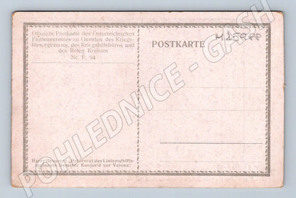 Pohlednice Rakousko letecká a námořní bitva 1915 (M25988)