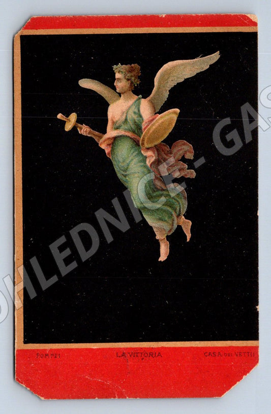 Postcard La Vittoria angel from Pompeii (M2599)