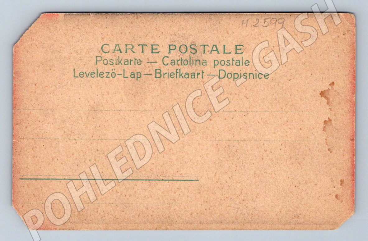 Postcard La Vittoria angel from Pompeii (M2599)