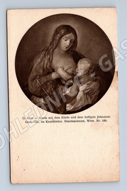 Pohlednice Rakousko Marie s dítětem G. Reni (M25995)