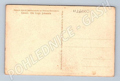 Pohlednice Rakousko Vídeň Belvedere Die Loge Johannis (M26000)