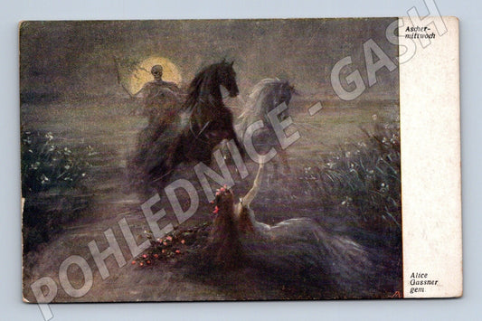 Pohlednice Ascher-mittwoch (Ash Wednesday) Alice Gassner (M26016)