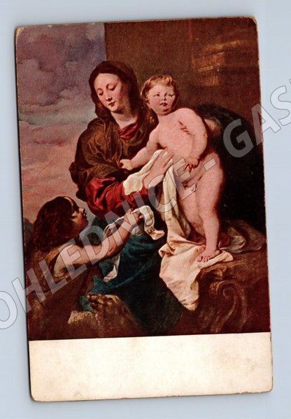 Pohlednice Van Dyck Marie, Ježíš a Jan (M26025)