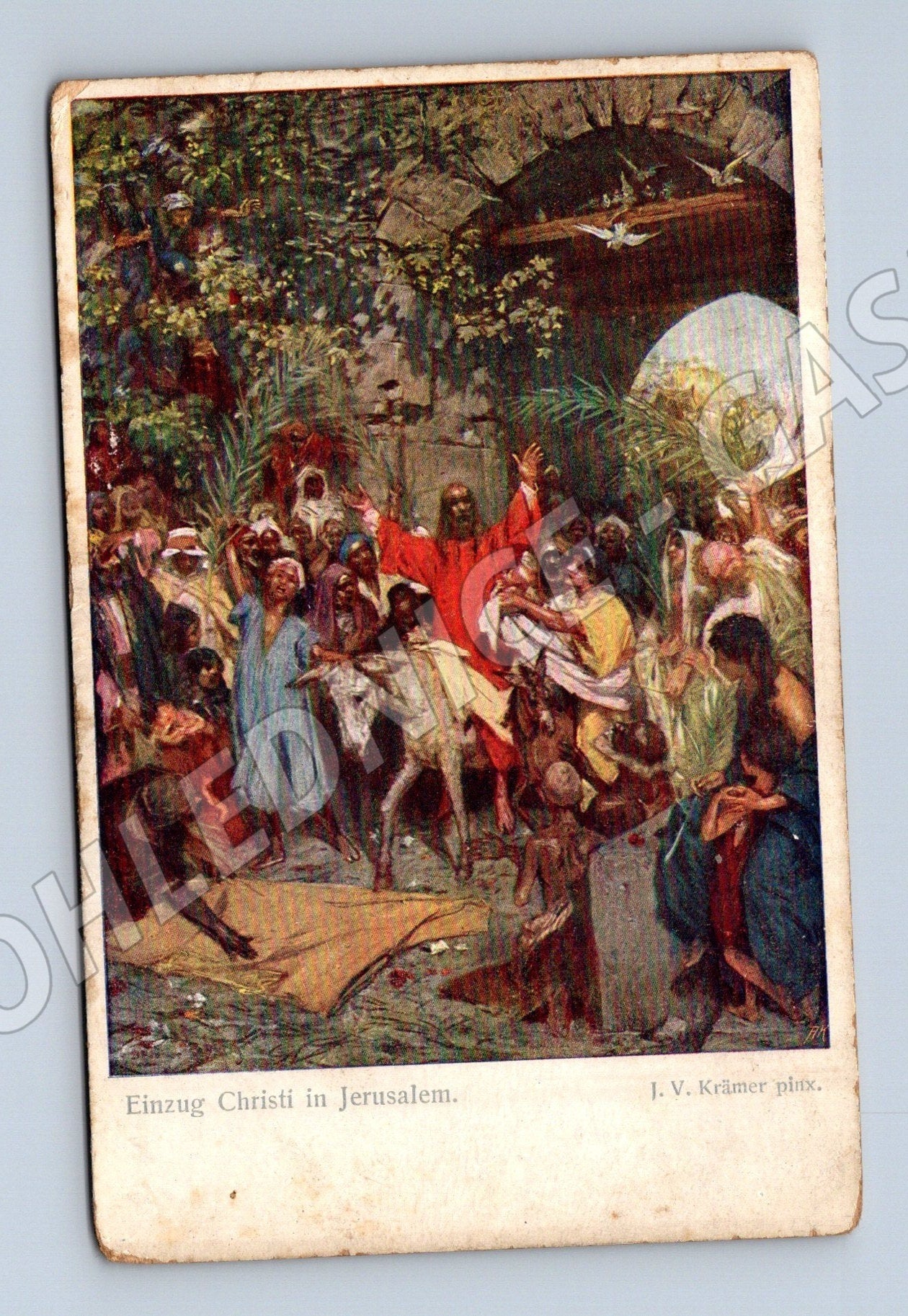 Pohlednice Rakousko Einzug Christi in Jerusalem (M26028)