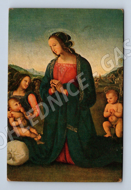 Pohlednice Itálie Perugino Adorazione del S. Bambino (M26033)