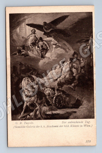 Pohlednice Rakousko G. B. Tiepolo - Der anbrechende Tag 1907 (M26039)