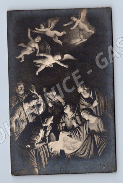 Pohlednice Itálie L Adorazione dei Pastori Honthorst (M26040)