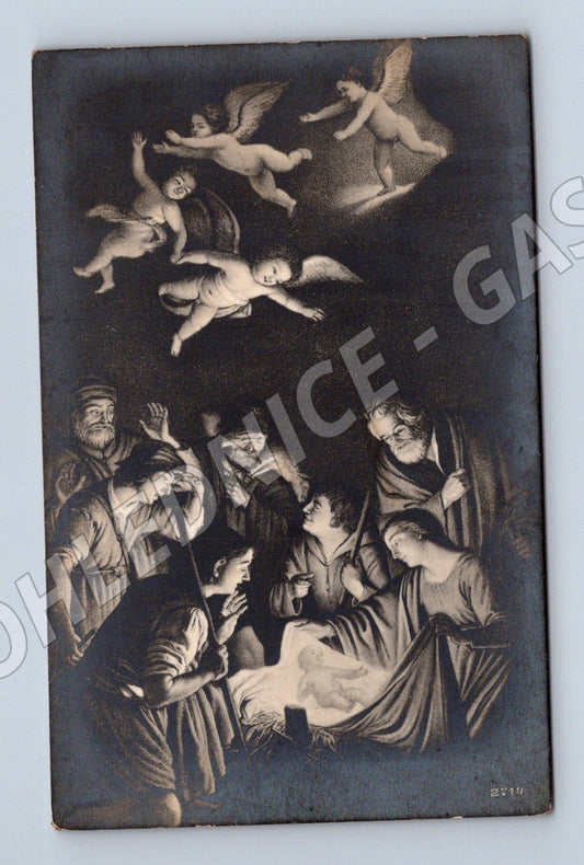 Pohlednice Itálie L Adorazione dei Pastori Honthorst (M26040)