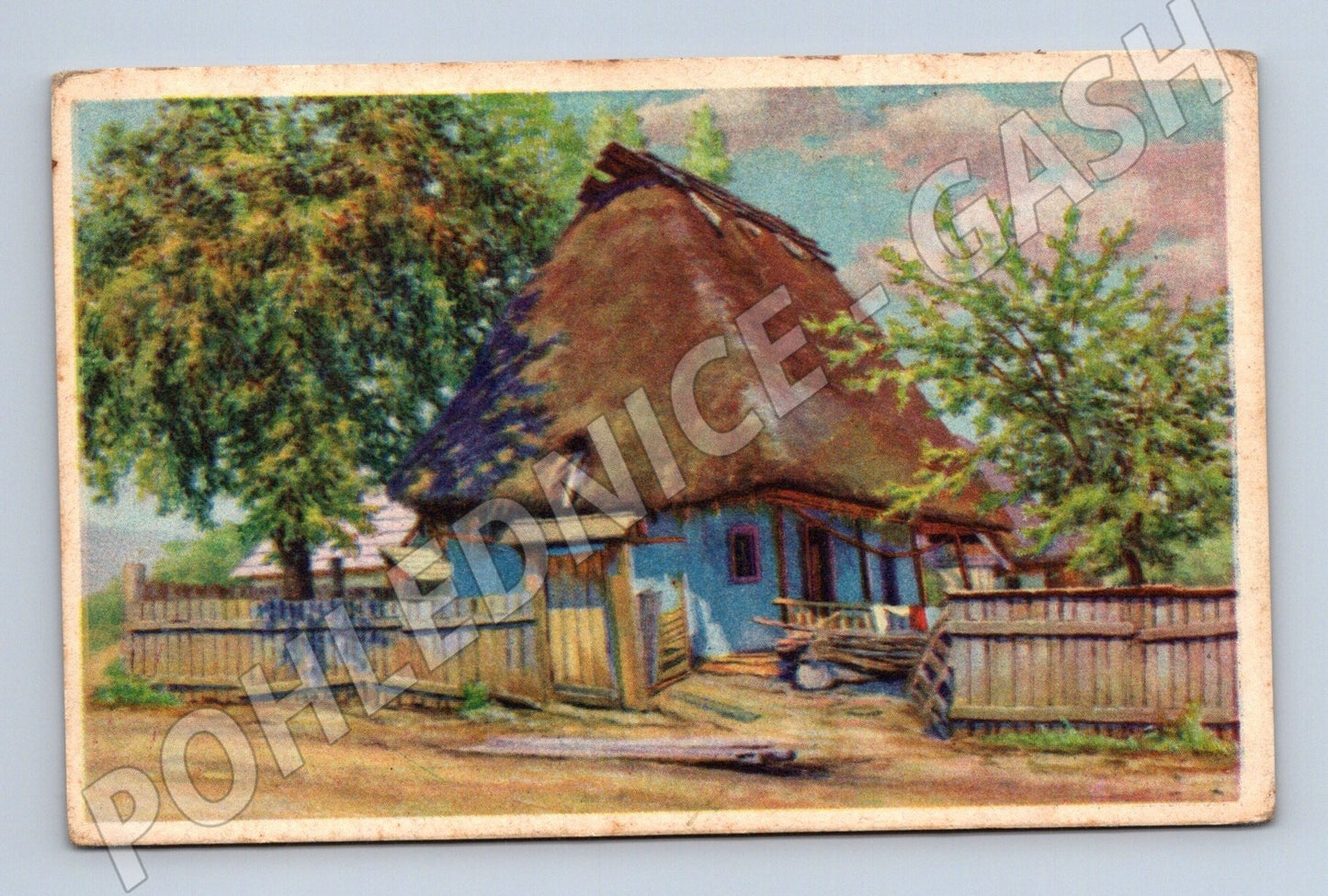 Pohlednice Vesnická idylla akad. mal. R. K. Pavlik (M26042)