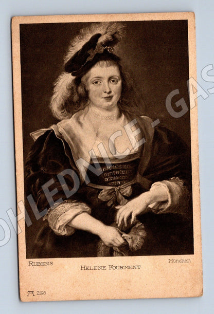 Pohlednice Německo Rubens Helene Fourment (M26047)