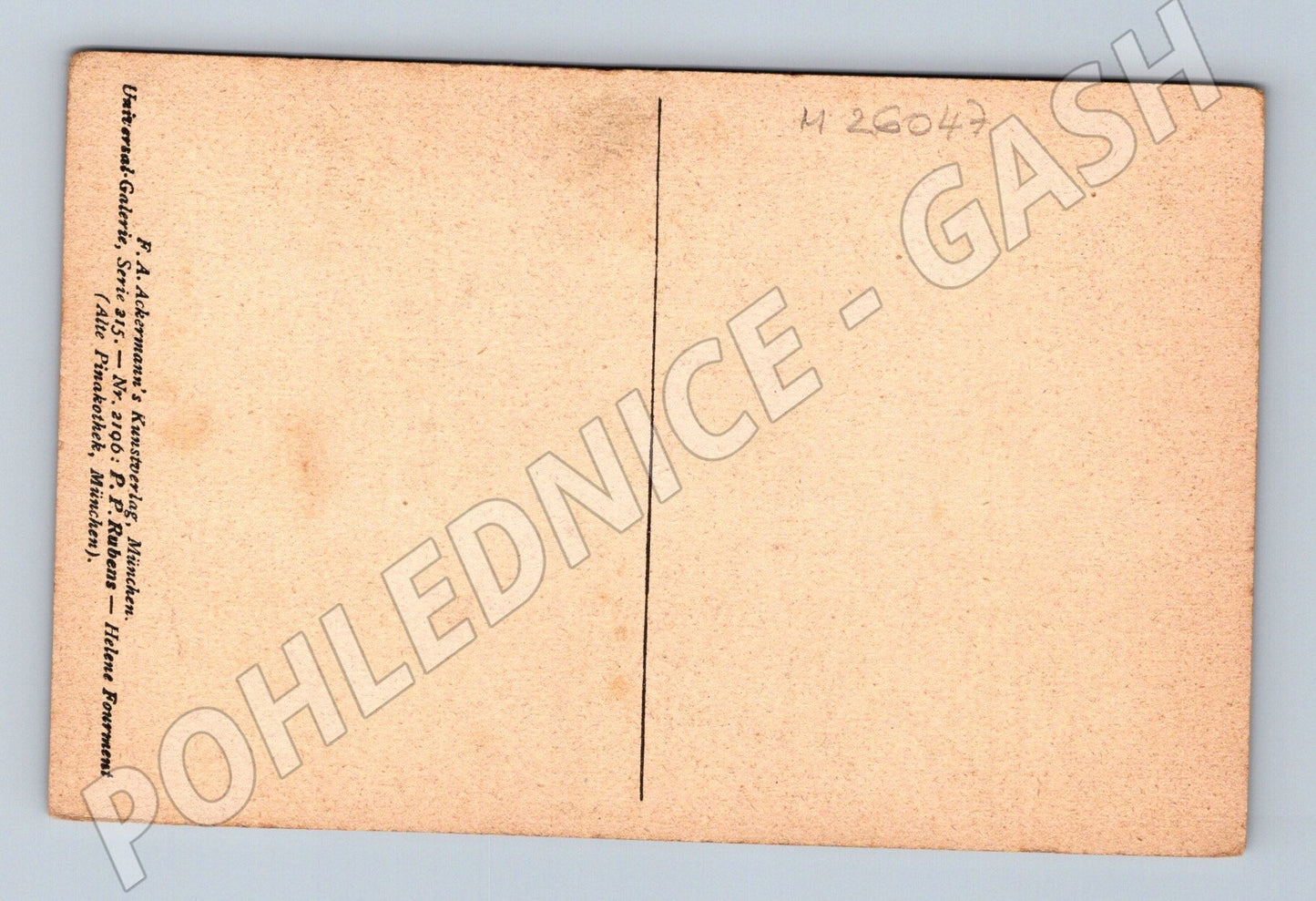 Pohlednice Německo Rubens Helene Fourment (M26047)