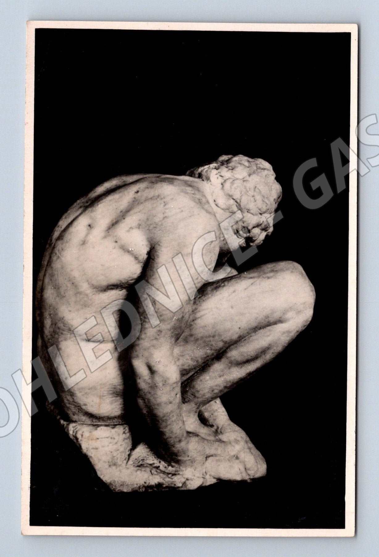 Pohlednice Rusko Michelangelo Skrčený chlapec 1956 (M26048)