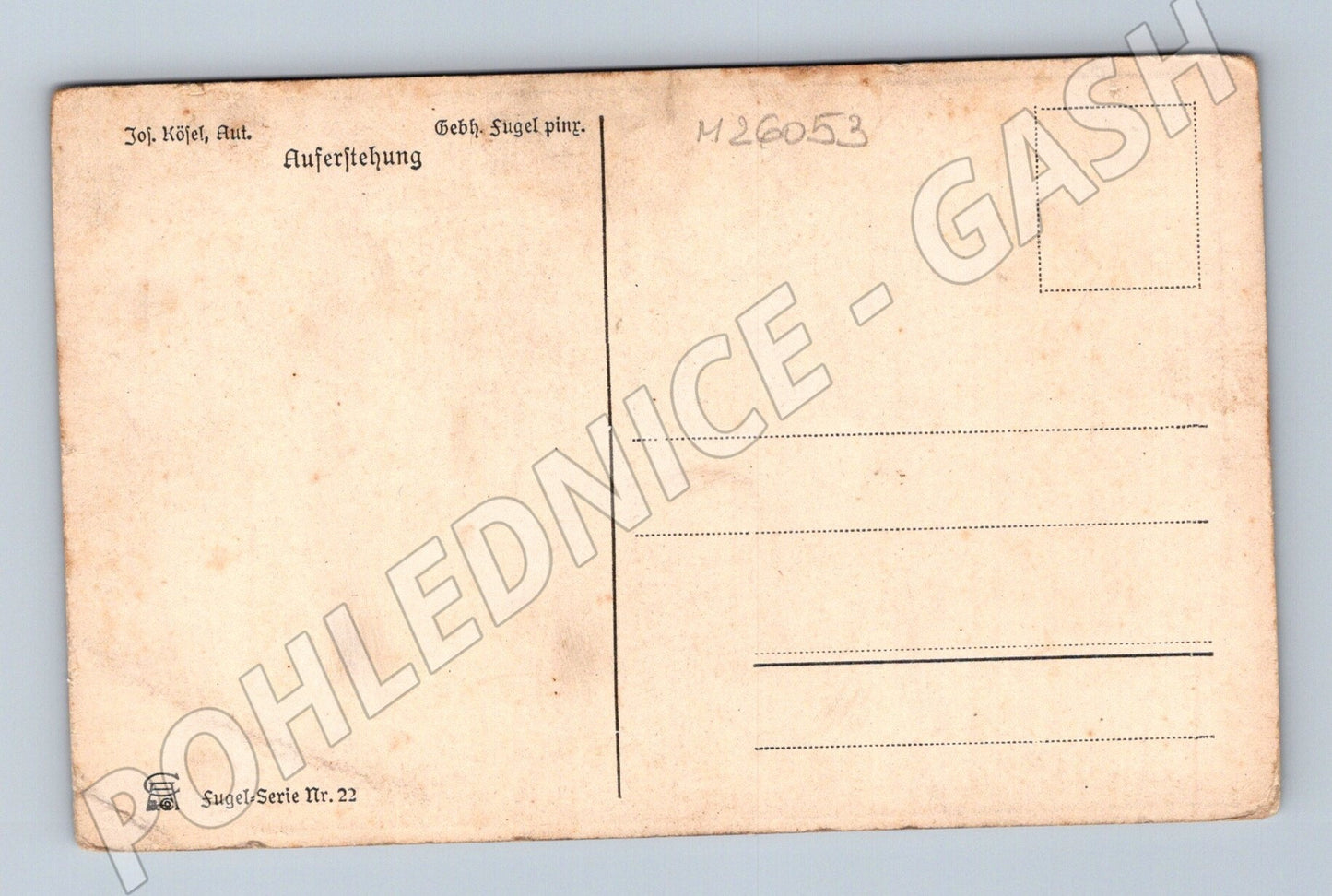 Pohlednice Auferstehung (Vzkříšení) (M26053)